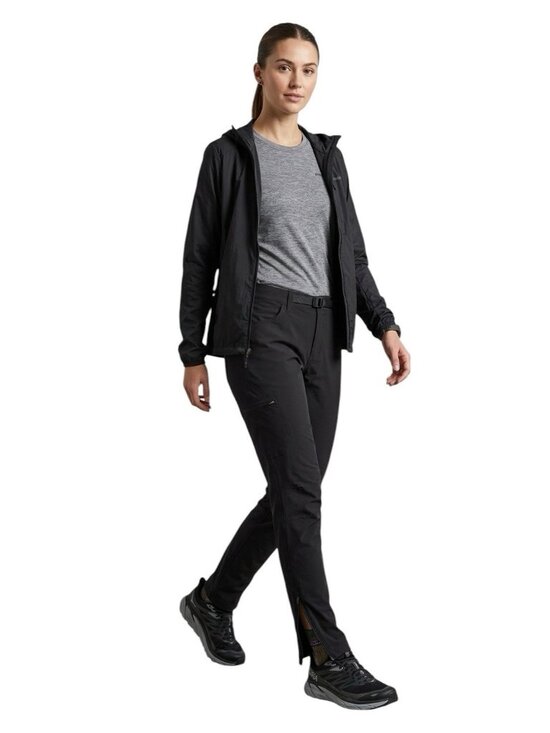 Patagonia Pants - Patagonia Womens Size 6 Skyline Traveler Pants Black Hiking Ankle Zip STY55650